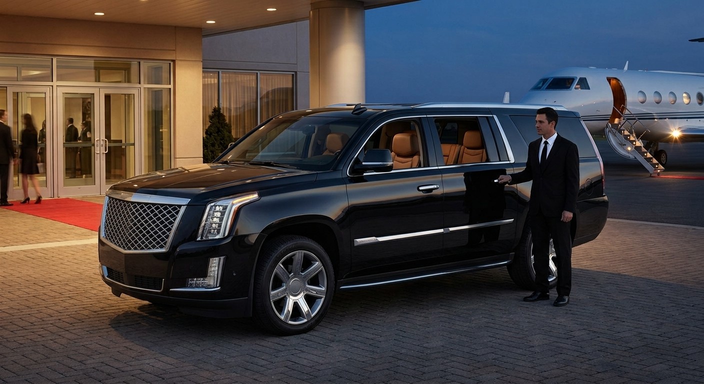 Pilot Signature Black 2025 - private transportation with a professional driver