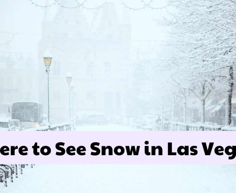 Where to See Snow in Las Vegas